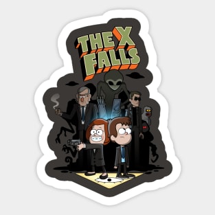 The X-Falls Sticker